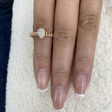 Solitaire Engagement Ring 0.6ct TCW, 14K Gold