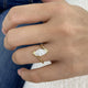 Norien Ring 1.5 ct TCW , Solid Gold 14k