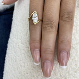 Norien Ring 1.5 ct TCW , Solid Gold 14k