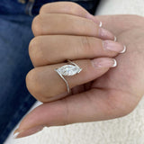 Nivra Ring 1.5 ct TCW , Solid Gold 14k