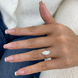 Nivra Ring 1.5 ct TCW , Solid Gold 14k
