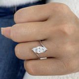Nivra Ring 1.5 ct TCW , Solid Gold 14k