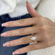 Bloomé Ring 1.5 ct TCW , Solid Gold 14k