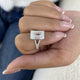 Keloza Ring 5.3 ct TCW , Solid Gold 14k