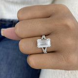Keloza Ring 5.3 ct TCW , Solid Gold 14k