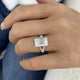 Keloza Ring 5.3 ct TCW , Solid Gold 14k