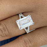 Keloza Ring 5.3 ct TCW , Solid Gold 14k