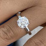 Arnira Ring 2.5 ct TCW , Solid Gold 14k