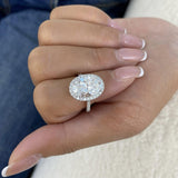 Samara Ring 4.5 ct TCW , Solid Gold 14k