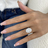Samara Ring 4.5 ct TCW , Solid Gold 14k