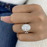 Samara Ring 4.5 ct TCW , Solid Gold 14k
