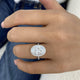 Samara Ring 4.5 ct TCW , Solid Gold 14k