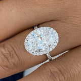 Samara Ring 4.5 ct TCW , Solid Gold 14k