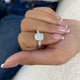 Aviara Trilogy Ring 3.5 ct TCW , Solid Gold 14k