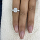 Aviara Trilogy Ring 3.5 ct TCW , Solid Gold 14k