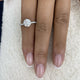 Nolene Ring 1.9 ct TCW , Solid Gold 14k