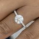 Nolene Ring 1.9 ct TCW , Solid Gold 14k
