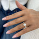 Nolene Ring 1.9 ct TCW , Solid Gold 14k