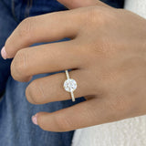 Nolene Ring 1.9 ct TCW , Solid Gold 14k