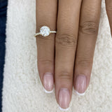 Nolene Ring 1.9 ct TCW , Solid Gold 14k