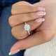 Nolene Ring 2.4 ct TCW , Solid Gold 14k