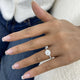 Nolene Ring 2.4 ct TCW , Solid Gold 14k