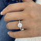 Nolene Ring 2.4 ct TCW , Solid Gold 14k