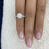 Nolene Ring 2.4 ct TCW , Solid Gold 14k