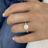 Nolene Ring 2.4 ct TCW , Solid Gold 14k