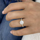 Nolene Ring 2.4 ct TCW , Solid Gold 14k