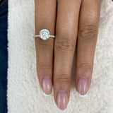 Nolene Ring 2.4 ct TCW , Solid Gold 14k