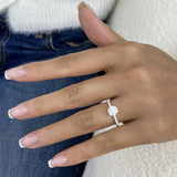 Nolene Ring 1.4 ct TCW , Solid Gold 14k
