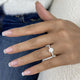 Nolene Ring 1.4 ct TCW , Solid Gold 14k