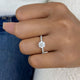 Nolene Ring 1.4 ct TCW , Solid Gold 14k