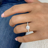 Nolene Ring 1.4 ct TCW , Solid Gold 14k