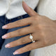 Nolene Ring 1.4 ct TCW , Solid Gold 14k