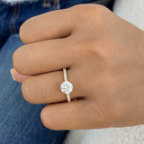 Nolene Ring 1.4 ct TCW , Solid Gold 14k