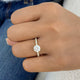 Nolene Ring 1.4 ct TCW , Solid Gold 14k