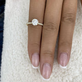 Nolene Ring 1.4 ct TCW , Solid Gold 14k