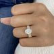 STELLARIS Diamond Set 2 Rings 3 ct TCW