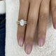 STELLARIS Diamond Set 2 Rings 3 ct TCW