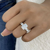 Rasola Ring 5.5 ct TCW , Solid Gold 14k