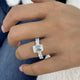 Rasola Ring 5.5 ct TCW , Solid Gold 14k