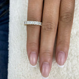 EMERALD Band Ring 2.7ct TCW, Yellow Gold 14K