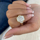 Valoria Engagement Ring 6.1ct TCW, Yellow Gold 14K