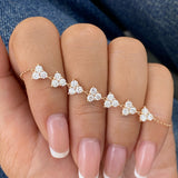 Round Tennis Bracelet 1.5ct TCW, Rose Gold 14K