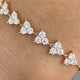 Round Tennis Bracelet 1.5ct TCW, Rose Gold 14K