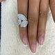 Leaves Band Fashion Ring 2.3ct TCW, 14K Gold