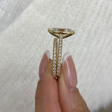 Rivon Bridal Set Rings Set 2.8ct TCW, 14K Gold