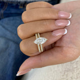 Rivon Bridal Set Rings Set 2.8ct TCW, 14K Gold